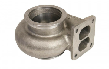 BorgWarner S400 T4 1.10 AR Turbine Housing. Fits 87/81.74 Turbine Wheel.  Divided Twin Scroll
